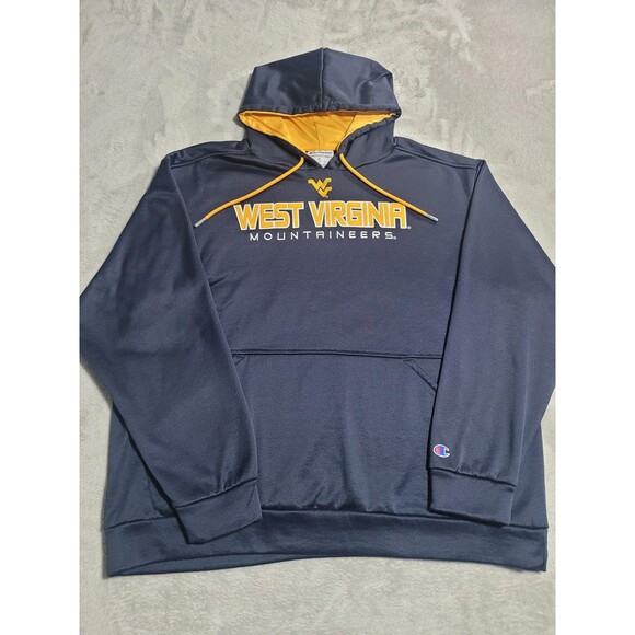 Champion Other - West Virginia Mountaineers Hoodie Mens XL Blue NCAA Football Champion Pullover